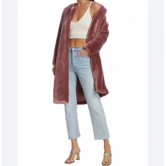 Cami NYC Emmy Faux Fur Coat Null XS - Picture 1 of 12